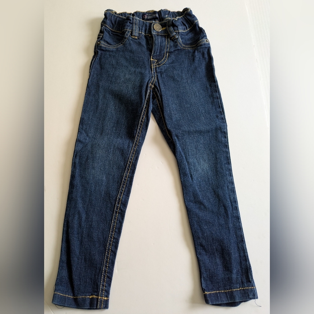 Children's Place Jeggings Blue Denim Stretch Jeans Girl's Size 4